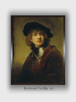 The Art House - Rembrandt Framed Multi-Color Wall Art Painting