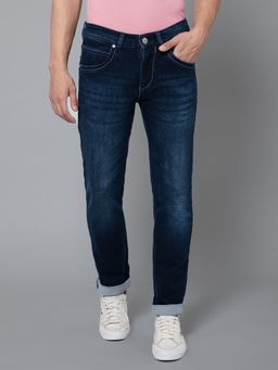 Cantabil - Men Navy Blue Jeans