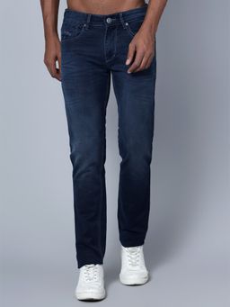 Cantabil - Men Navy Blue Jeans
