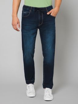 Cantabil - Men Navy Blue Joggers