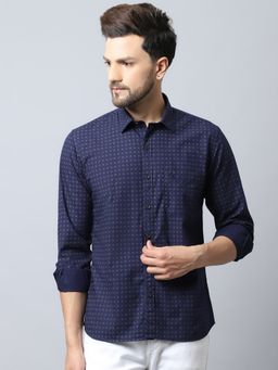 Cantabil - Men Navy Shirt