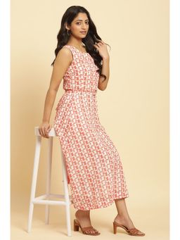 W - Geometric White Dress (Set of 2)