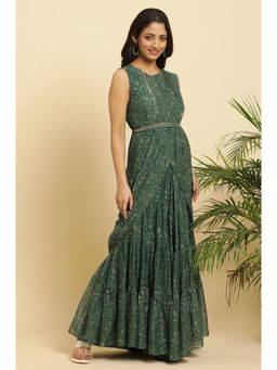 W - Green Floral Dress (Set of 2)