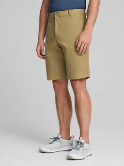 Puma - Khaki Solid Regular Fit Shorts