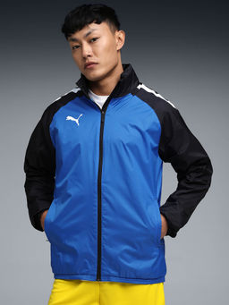Puma - Blue Colorblock Slim Fit Jacket