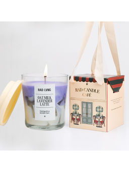 Rad Living - Oat Milk Lavender Latte Grande Scented Candle
