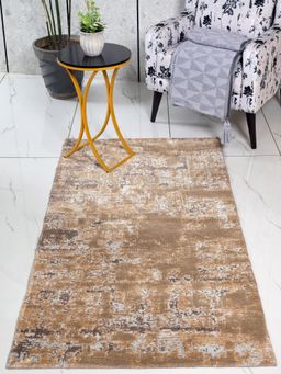 Saral Home - Easy Living Brown Ani Modern Soft Pile Carpet