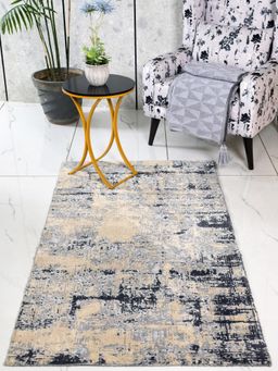 Saral Home - Easy Living Grey Ani Modern Soft Pile Carpet