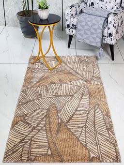 Saral Home - Easy Living Brown Kera Modern Soft Pile Carpet