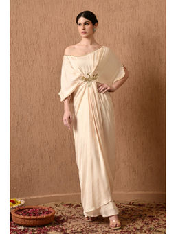 Sunanta Madaan - Women Ivory Kaftan Dress