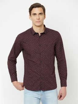 Cantabil - Men Wine Shirt