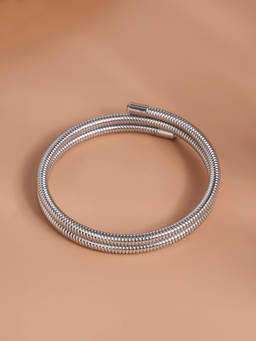 Palmonas - Womens Silver Waterproof and Anti-Tarnish Bracelet