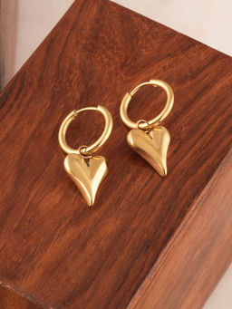 Palmonas - Womens Waterproof and Anti Tarnish Love Dangle Earrings