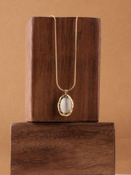 Palmonas - Womens Waterproof and Anti-Tarnish Aurora Gem Necklace