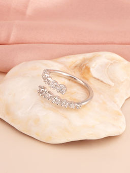 Palmonas - Womens 925 Sterling Silver Twisted Band Ring