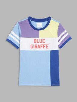 Blue Giraffe - Boys Multi Colorblocked T-Shirt
