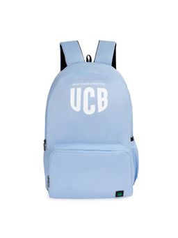 United Colors of Benetton - Brixen Unisex Casual School Backpack-Light Blue (M)