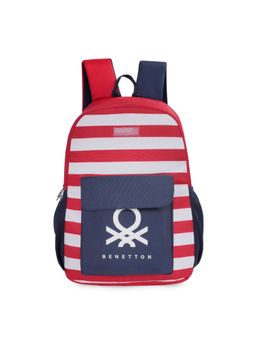 United Colors of Benetton - Rey Unisex Casual School Backpack-Red (M)
