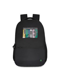 United Colors of Benetton - Zeke Unisex Casual School Backpack-Black (M)