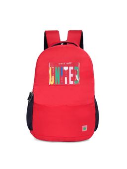 United Colors of Benetton - Zeke Unisex Casual School Backpack-Red (M)