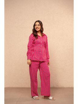 DEASHA INDIA - Simi Pink Gingham Co-Ord Set