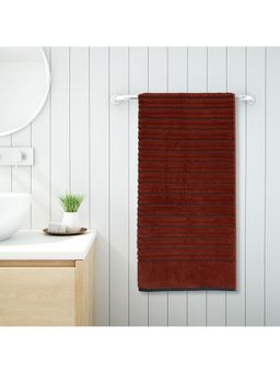 SPACES - Exotica Pure Cotton Bath Towel Burnt Orange (M)