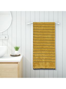 SPACES - Exotica Pure Cotton Bath Towel Mustard (M)