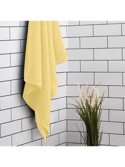 SPACES - Genesis Pure Cotton Bath Towel Pale Banana (M)