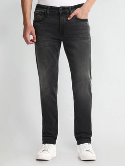 U.S. POLO ASSN. - Brandon Slim Tapered Fit Black Jeans