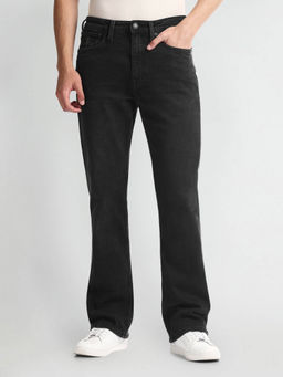 U.S. POLO ASSN. - Connor Bootcut Fit Black Jeans