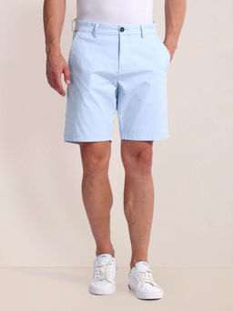 U.S. POLO ASSN. - Blue Straight Fit Twill Shorts