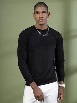 RIGO - Black Solid Sweatshirt