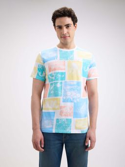 Pepe Jeans - Men's White Printed Short Sleeve T-shirt