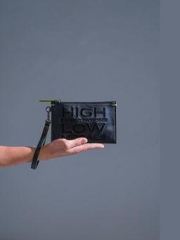 PRIMAL GRAY - High Expectations Low Morals Leather Travel Pouch