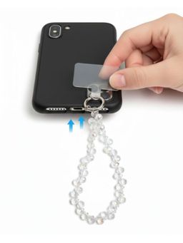 Shopsiiri - Crystal Beaded Phone Sling Long