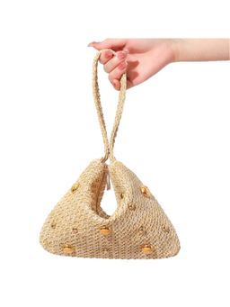 Shopsiiri - Unwoven Resort Shoulder And Wrist Bag