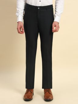 Cantabil - Men Green Regular Fit Straight Trouser