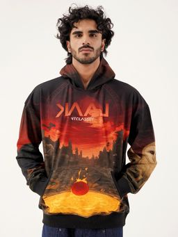 CLAZZEY - KAAL Dark Age Hoodie - Mythic Streetwear Print
