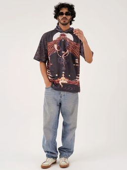 CLAZZEY - Shivaverse Oversized Hoodie for Spiritual and Bold Streetwear