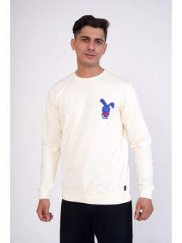 ROYALTAIL - Men Beige Full Sleeves Sweatshirt
