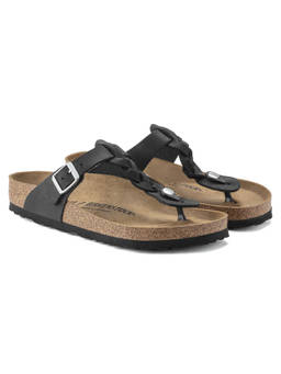 Birkenstock - Gizeh Black Regular Womens Sliders