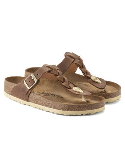 Birkenstock - Gizeh Brown Regular Womens Sliders