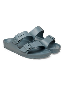 Birkenstock - Arizona Unisex Basalt Grey Eva Two Strap Sliders