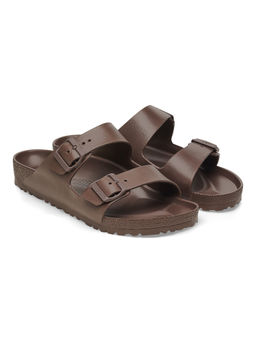 Birkenstock - Arizona Unisex Brown Eva Two Strap Sliders