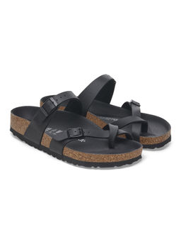 Birkenstock - Mayari Unisex Triples Black Birko-Flor Sandals