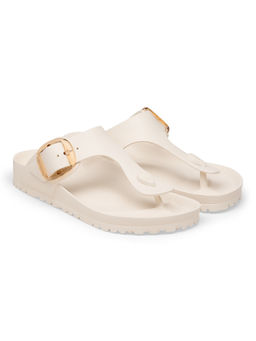 Birkenstock - Gizeh Big Buckle Women Eggshell White Eva Flip Flops