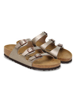 Birkenstock - Florida Women Graceful Beige Birko-Flor Multi Strap Sandals