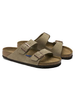 Birkenstock - Beige Arizona Solid Narrow Width Sandals