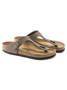 Birkenstock - Gizeh Brown Solid Regular Width Sandals