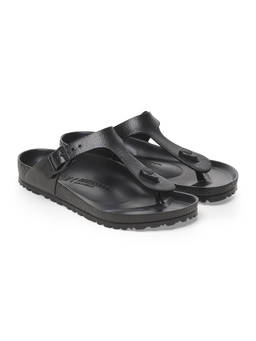 Birkenstock - Gizeh Black Solid Regular Width Sandals
